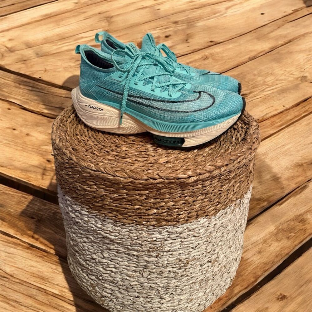 Nike Air Zoom Alphafly Next Atomknit Athletic Sneakers - 10 - Good Condition